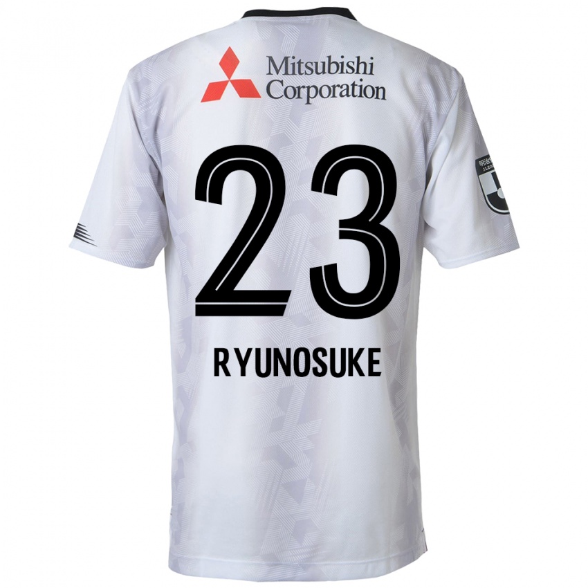 Dětské Ryunosuke Sato #23 Bílý Černý Daleko Hráčské Dresy 2024/25 Dres