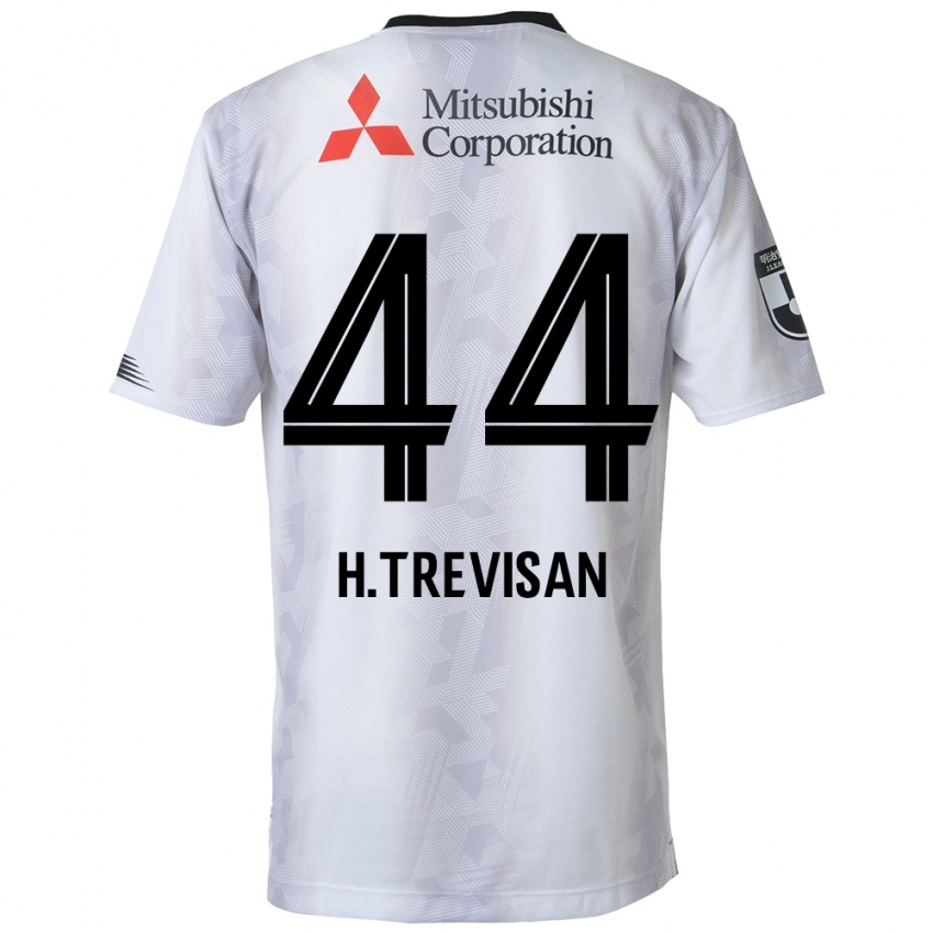 Dětské Henrique Trevisan #44 Bílý Černý Daleko Hráčské Dresy 2024/25 Dres