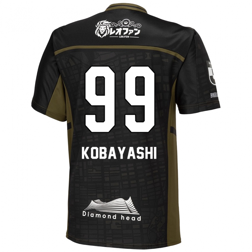 Dětské Yuki Kobayashi #99 Černá Zelená Daleko Hráčské Dresy 2024/25 Dres