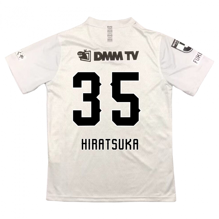 Dětské Yuto Hiratsuka #35 Šedočerná Daleko Hráčské Dresy 2024/25 Dres