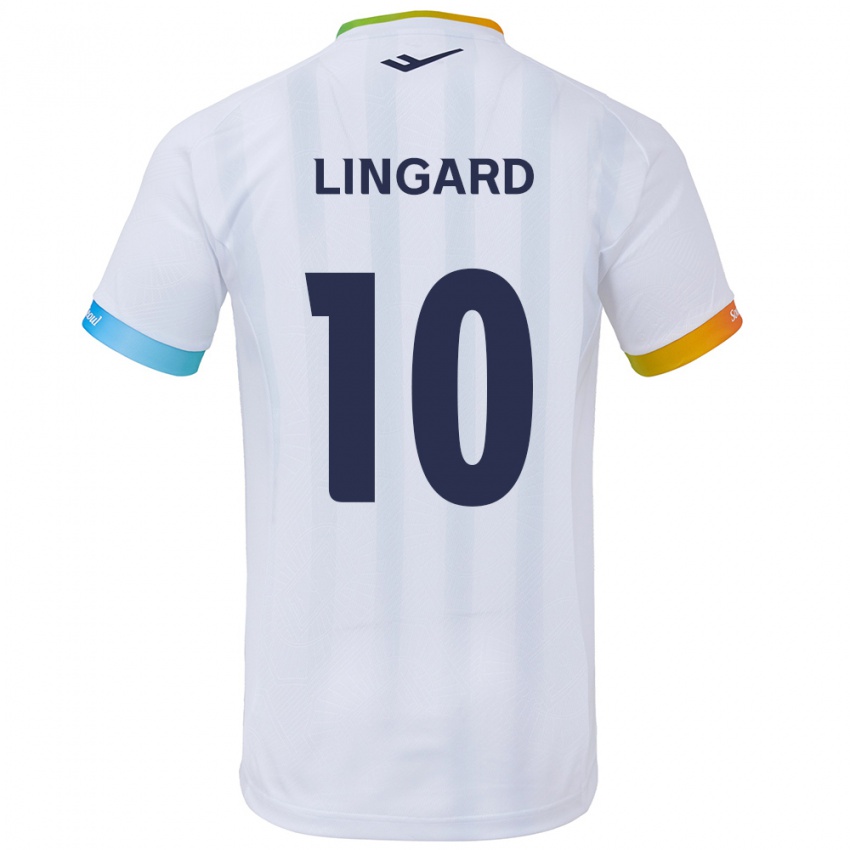 Dětské Jesse Lingard #10 Bílá Modrá Daleko Hráčské Dresy 2024/25 Dres