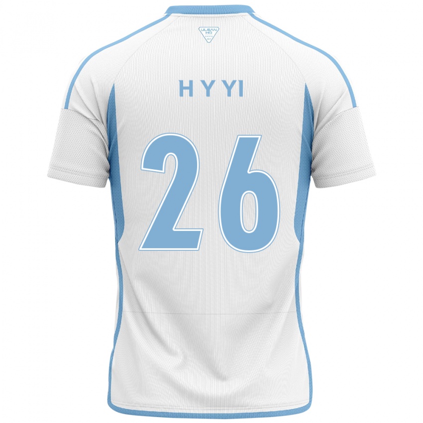 Dětské Yong-Hyeon Yi #26 Bílá Modrá Daleko Hráčské Dresy 2024/25 Dres