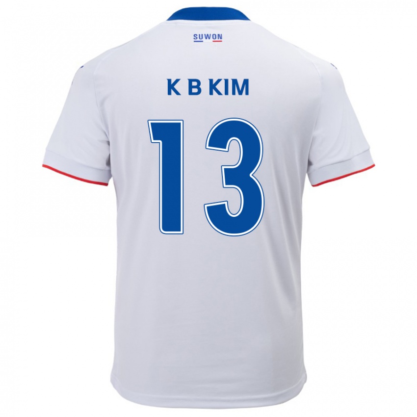 Dětské Bo-Kyung Kim #13 Bílá Modrá Daleko Hráčské Dresy 2024/25 Dres