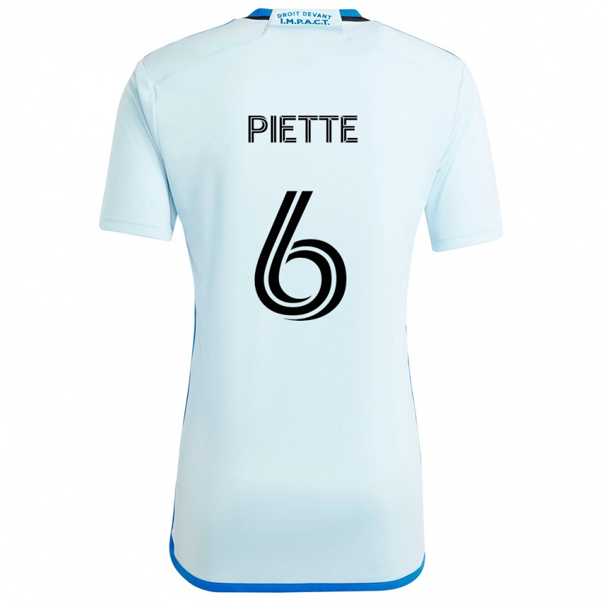 Dětské Samuel Piette #6 Ledová Modř Daleko Hráčské Dresy 2024/25 Dres