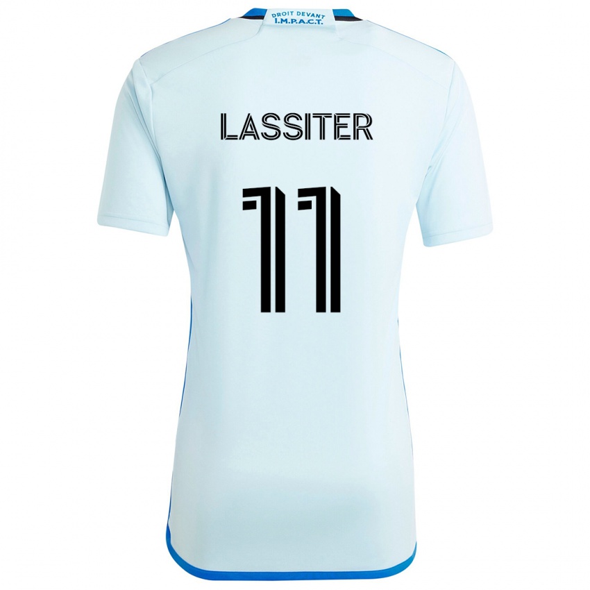 Dětské Ariel Lassiter #11 Ledová Modř Daleko Hráčské Dresy 2024/25 Dres