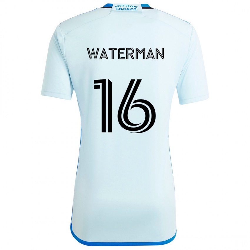 Dětské Joel Waterman #16 Ledová Modř Daleko Hráčské Dresy 2024/25 Dres