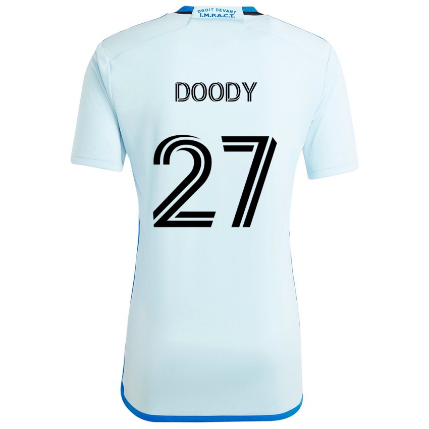 Dětské Grayson Doody #27 Ledová Modř Daleko Hráčské Dresy 2024/25 Dres