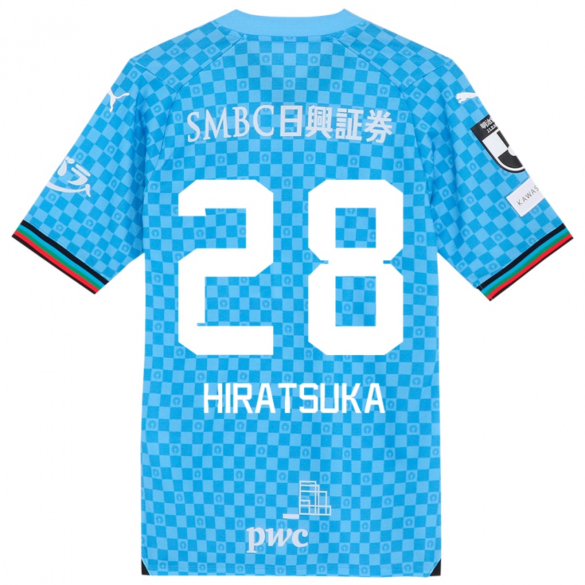 Pánské Hayato Hiratsuka #28 Azurově Modrá Domů Hráčské Dresy 2024/25 Dres