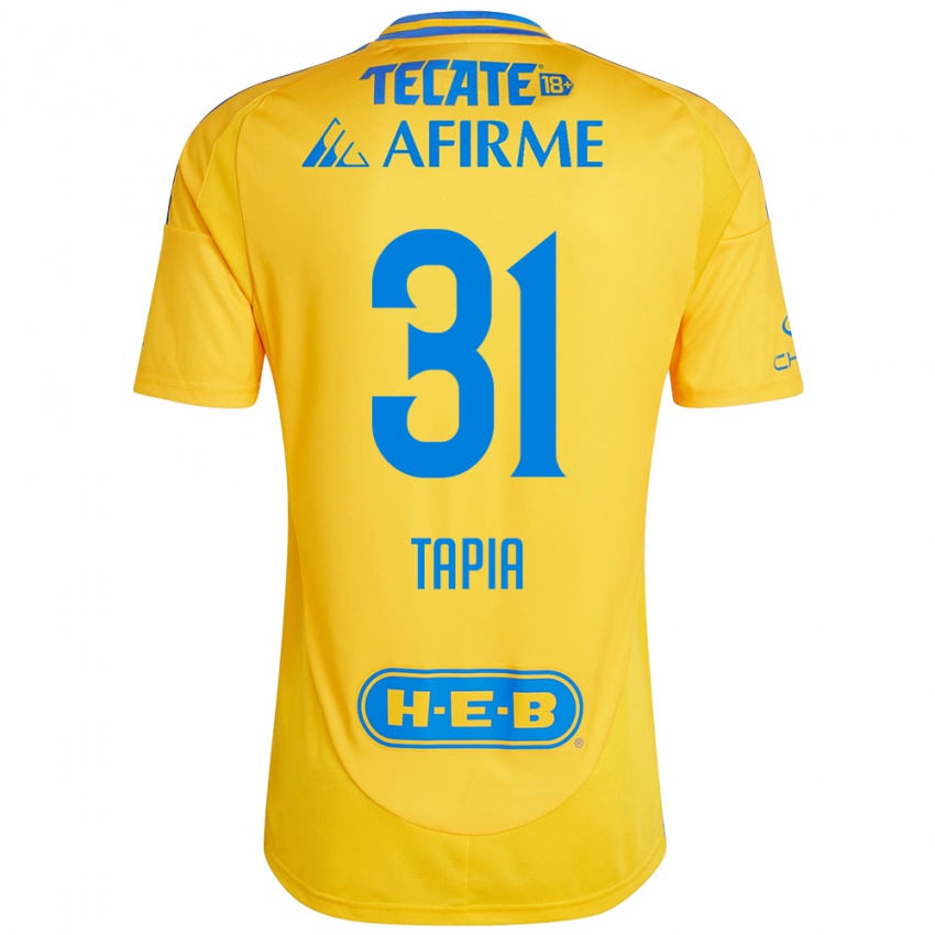 Pánské Fernando Tapia #31 Zlatožlutá Domů Hráčské Dresy 2024/25 Dres