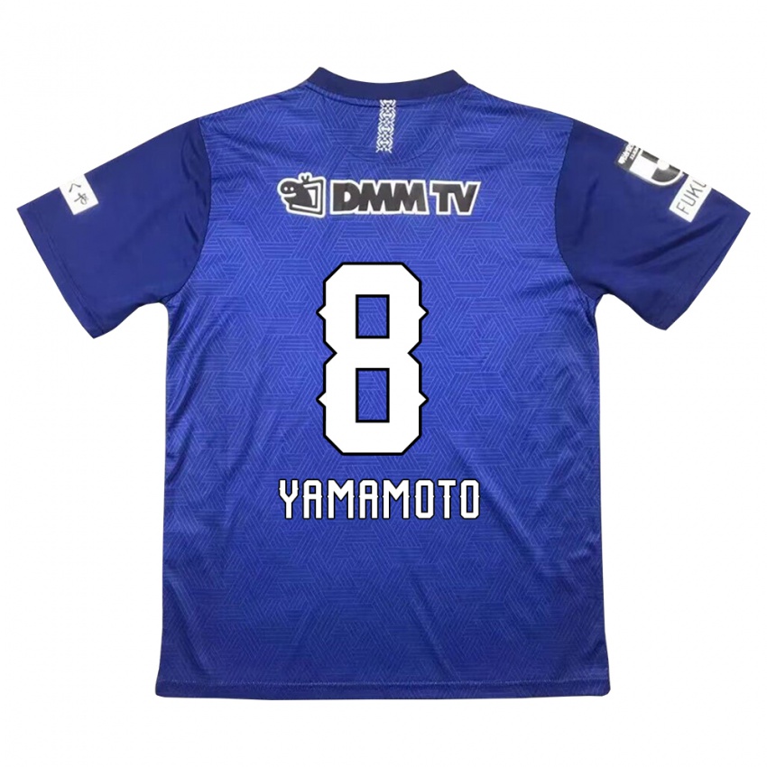 Pánské Shunsuke Yamamoto #8 Tmavě Modrá Domů Hráčské Dresy 2024/25 Dres