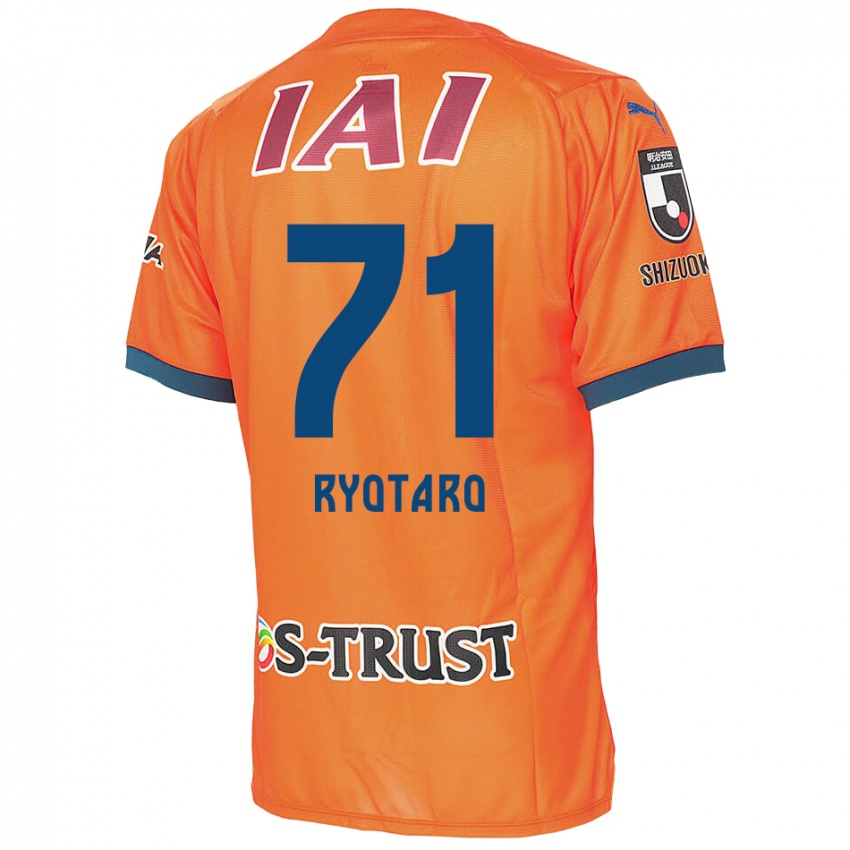 Pánské Ryotaro Nakamura #71 Oranžová Modrá Domů Hráčské Dresy 2024/25 Dres