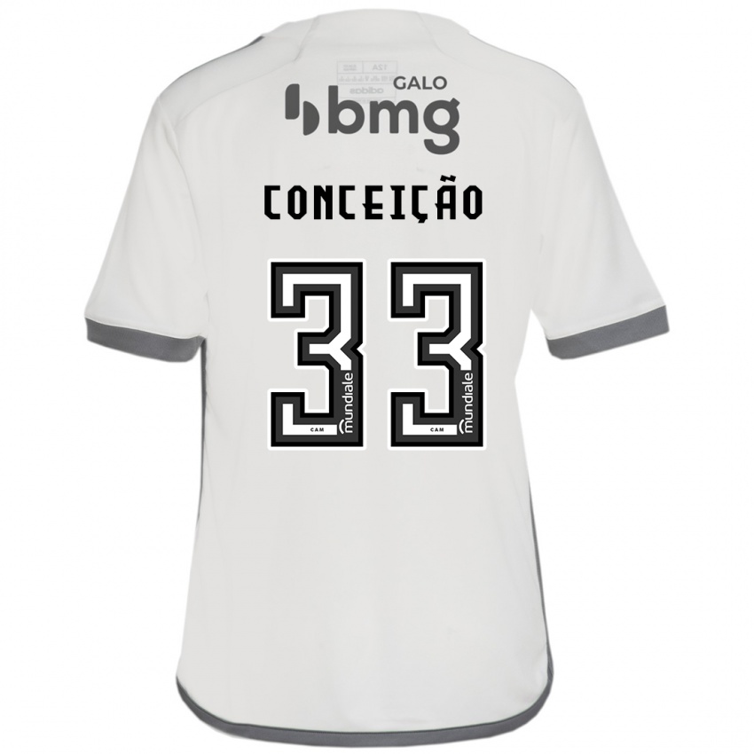 Pánské Robert Conceição #33 Off White Daleko Hráčské Dresy 2024/25 Dres