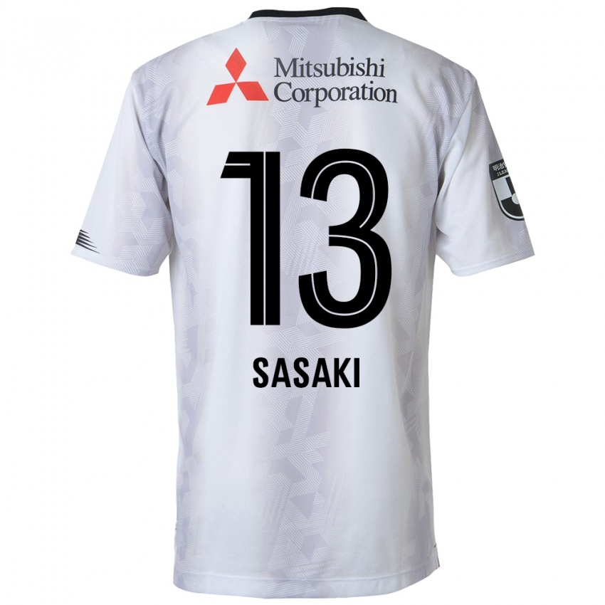 Dámské Shoei Sasaki #13 Bílý Černý Daleko Hráčské Dresy 2024/25 Dres