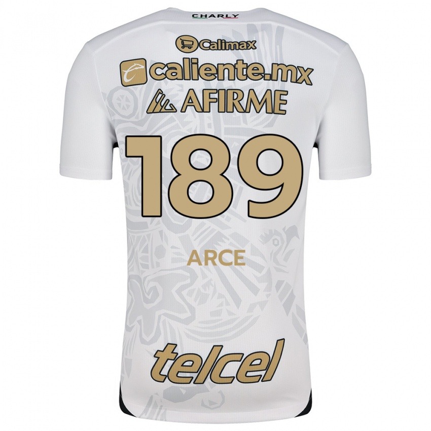 Dámské Diego Arce #189 Bílý Černý Daleko Hráčské Dresy 2024/25 Dres