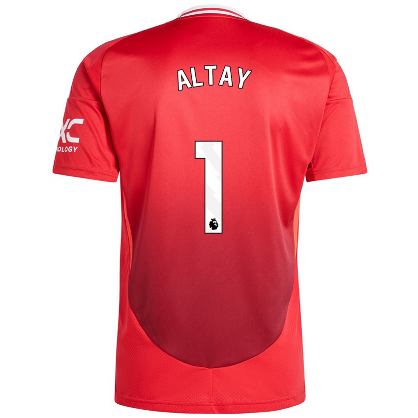 Dětské Altay Bayindir #1 Jasně Červená Domů Hráčské Dresy 2024/25 Dres