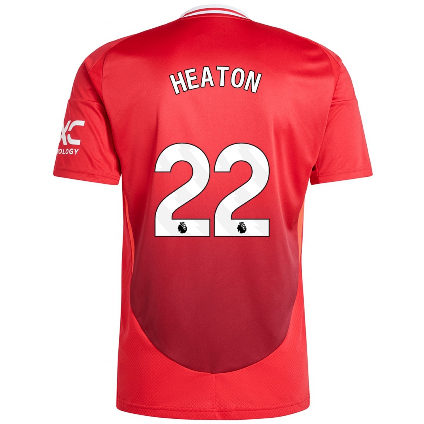 Dětské Tom Heaton #22 Jasně Červená Domů Hráčské Dresy 2024/25 Dres