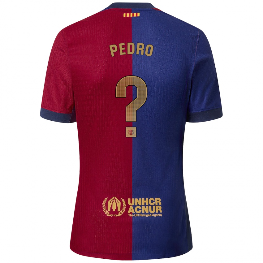 Dětské Pedro Rodríguez #0 Modrá Červená Domů Hráčské Dresy 2024/25 Dres