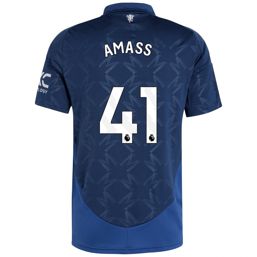 Dětské Harry Amass #41 Indigo Daleko Hráčské Dresy 2024/25 Dres