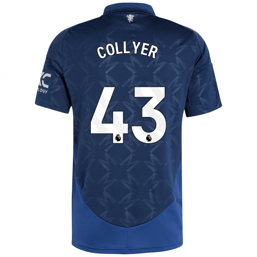 Dětské Toby Collyer #43 Indigo Daleko Hráčské Dresy 2024/25 Dres