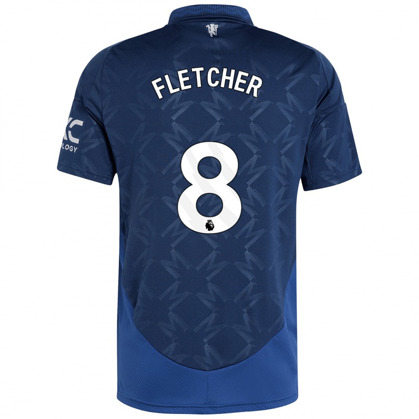 Dětské Tyler Fletcher #8 Indigo Daleko Hráčské Dresy 2024/25 Dres