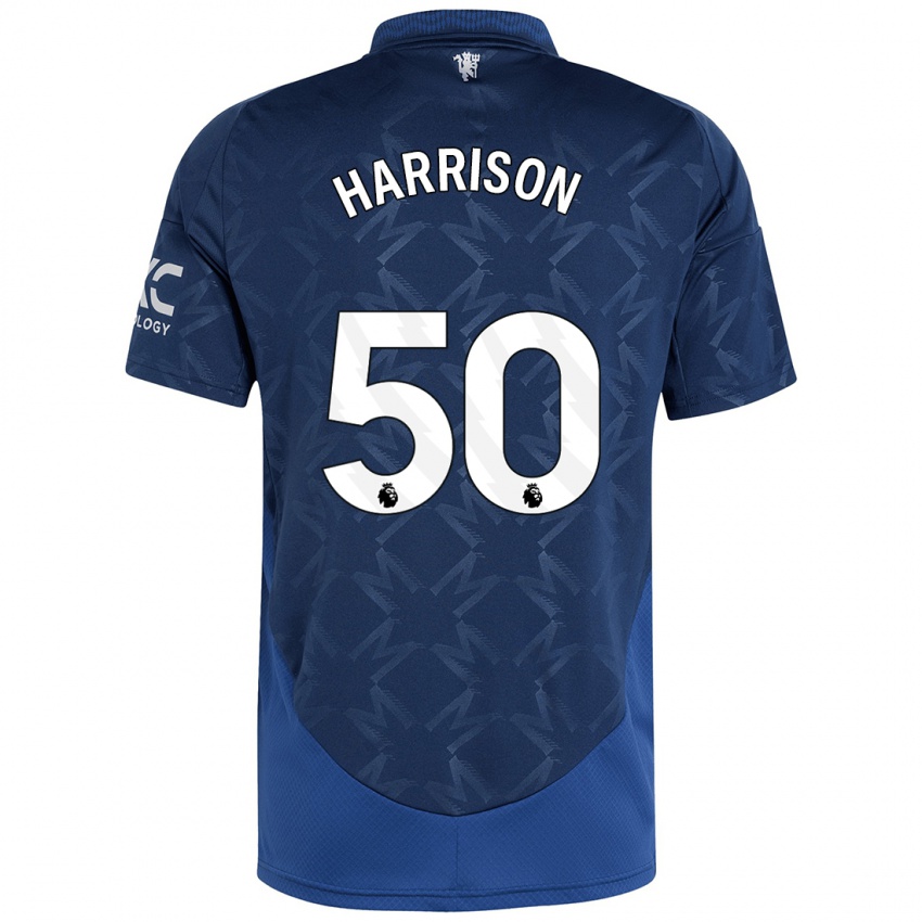 Dětské Elyh Harrison #50 Indigo Daleko Hráčské Dresy 2024/25 Dres