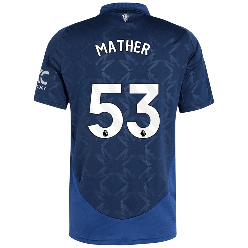 Dětské Sam Mather #53 Indigo Daleko Hráčské Dresy 2024/25 Dres