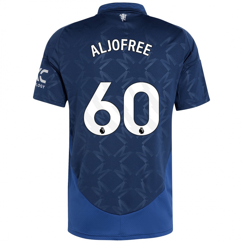 Dětské Sonny Aljofree #60 Indigo Daleko Hráčské Dresy 2024/25 Dres