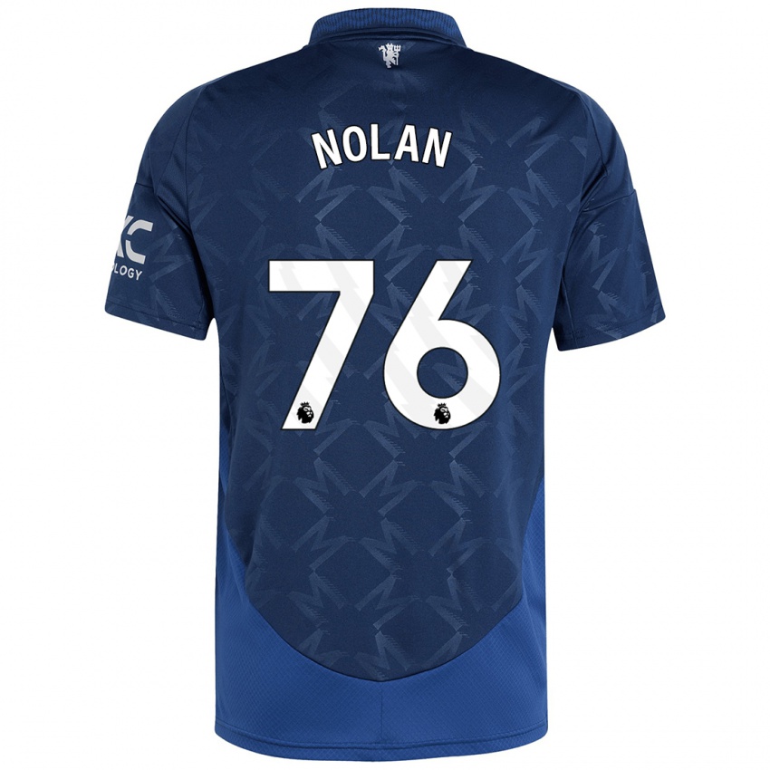 Dětské James Nolan #76 Indigo Daleko Hráčské Dresy 2024/25 Dres