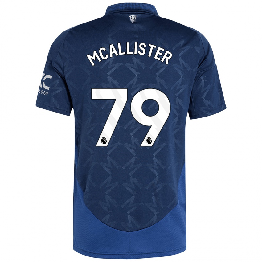 Dětské Finley Mcallister #79 Indigo Daleko Hráčské Dresy 2024/25 Dres