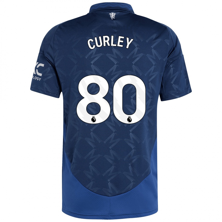 Dětské Ruben Curley #80 Indigo Daleko Hráčské Dresy 2024/25 Dres