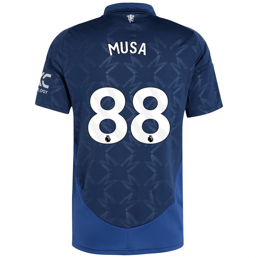 Dětské Victor Musa #88 Indigo Daleko Hráčské Dresy 2024/25 Dres