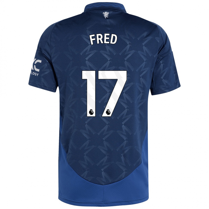 Dětské Fred #17 Indigo Daleko Hráčské Dresy 2024/25 Dres