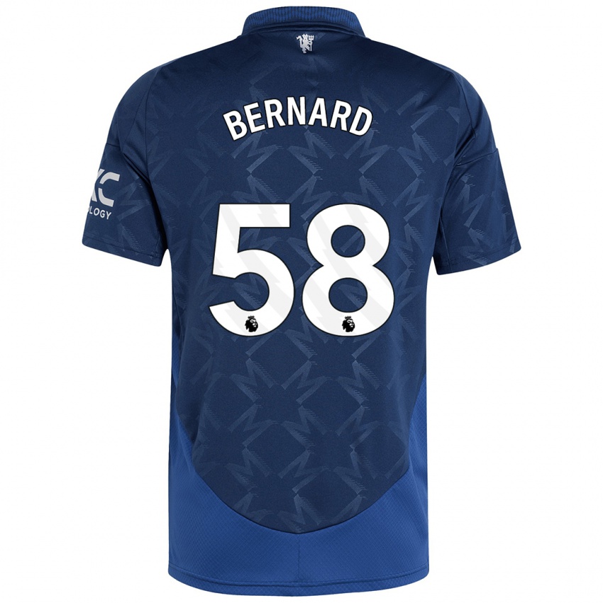 Dětské Bernard #58 Indigo Daleko Hráčské Dresy 2024/25 Dres