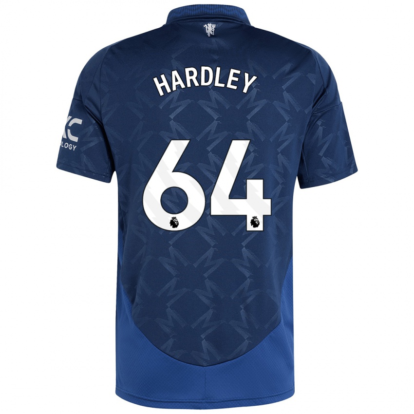 Dětské Bjorn Hardley #64 Indigo Daleko Hráčské Dresy 2024/25 Dres