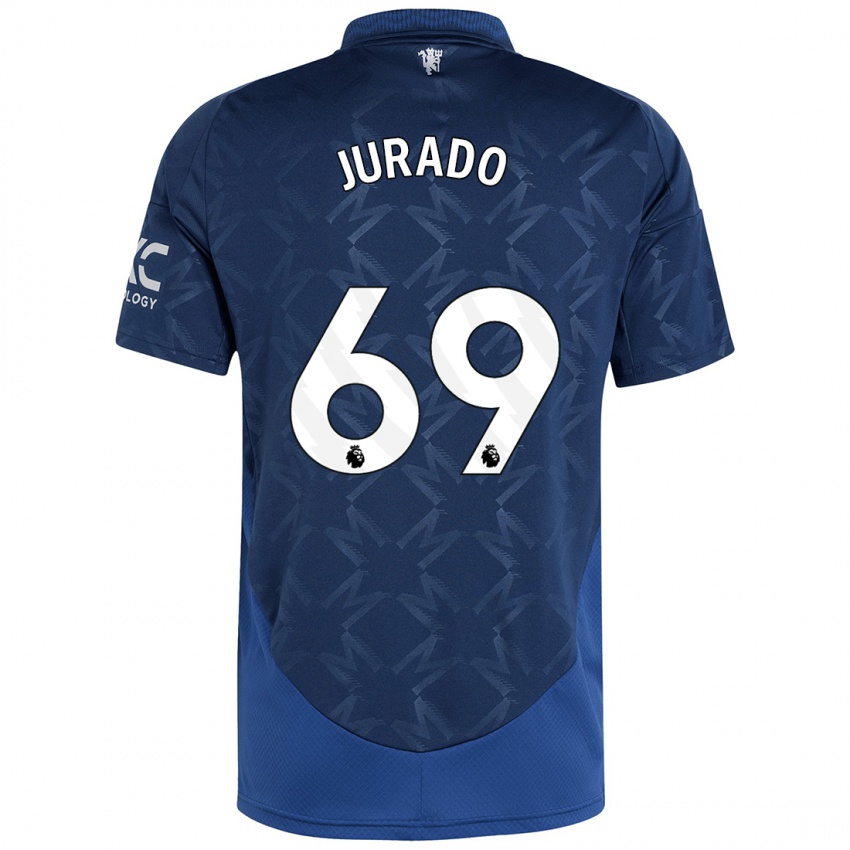 Dětské Marc Jurado #69 Indigo Daleko Hráčské Dresy 2024/25 Dres