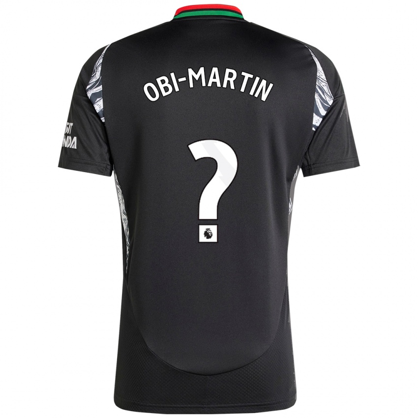 Dětské Chido Obi-Martin #0 Černý Daleko Hráčské Dresy 2024/25 Dres