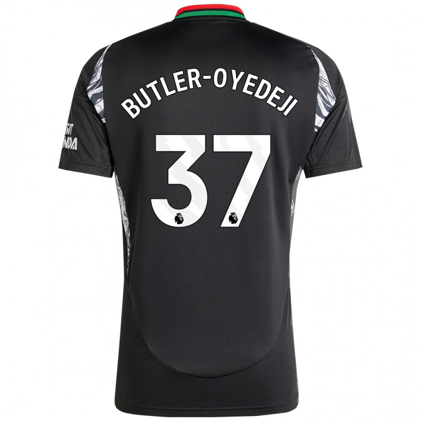 Dětské Nathan Butler-Oyedeji #37 Černý Daleko Hráčské Dresy 2024/25 Dres