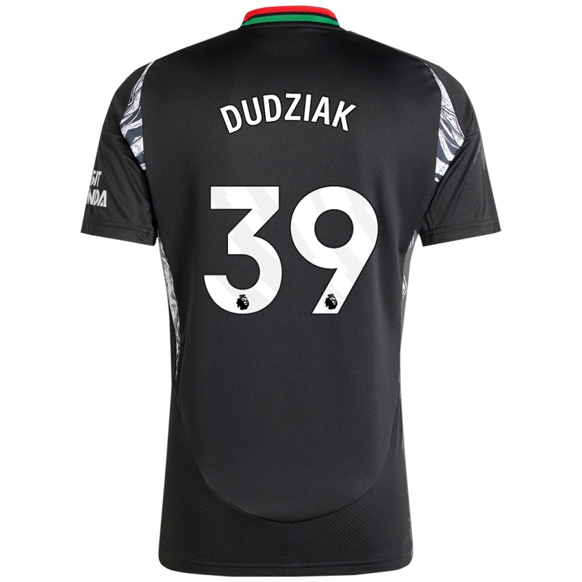 Dětské Harrison Dudziak #39 Černý Daleko Hráčské Dresy 2024/25 Dres