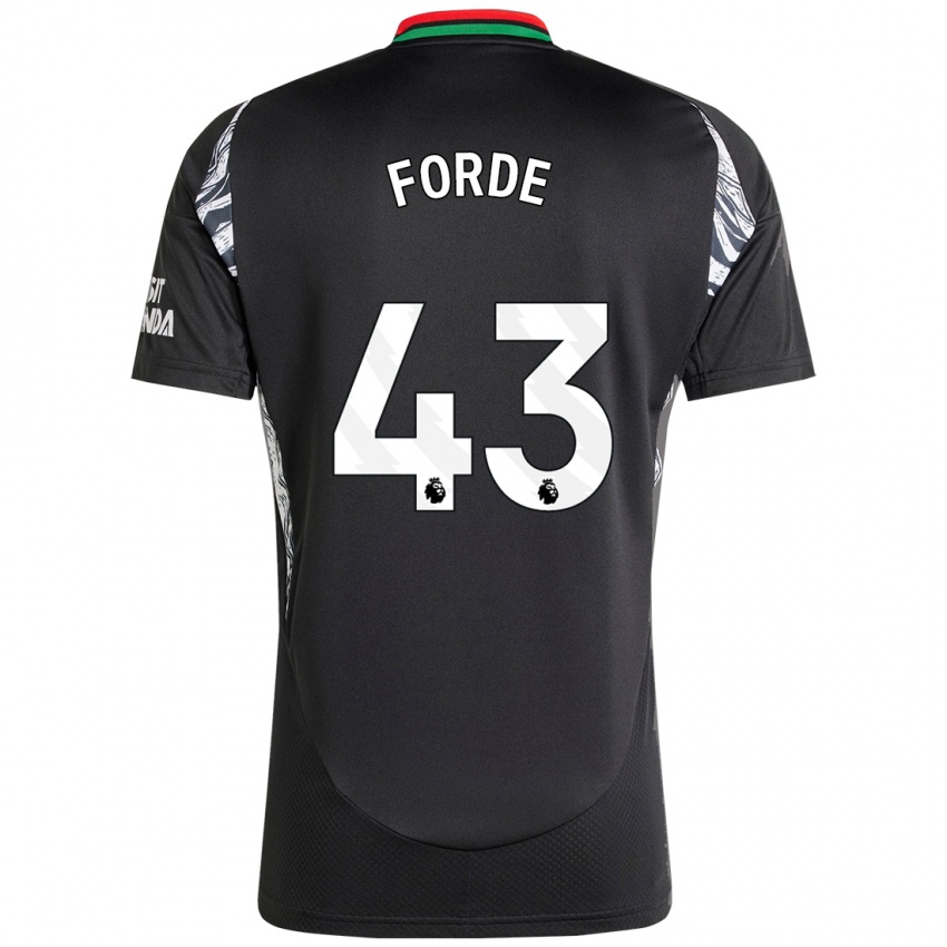 Dětské Romari Forde #43 Černý Daleko Hráčské Dresy 2024/25 Dres