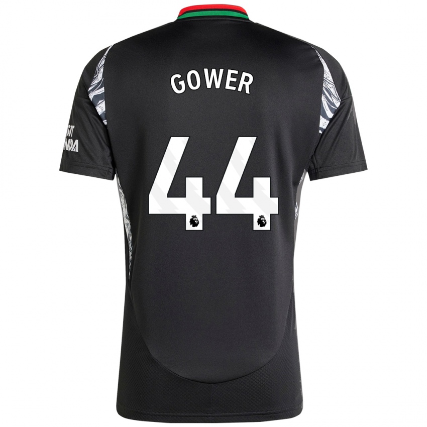 Dětské Jimi Gower #44 Černý Daleko Hráčské Dresy 2024/25 Dres