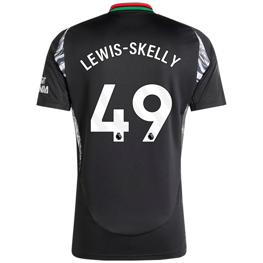 Dětské Myles Lewis-Skelly #49 Černý Daleko Hráčské Dresy 2024/25 Dres