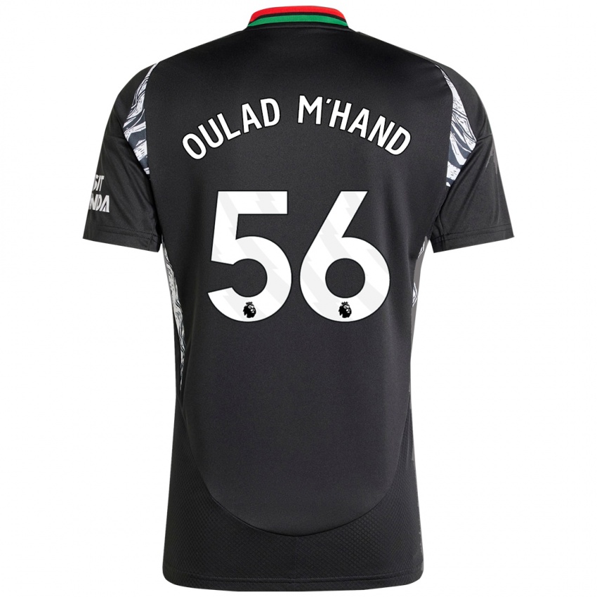 Dětské Salah-Eddine Oulad M'hand #56 Černý Daleko Hráčské Dresy 2024/25 Dres