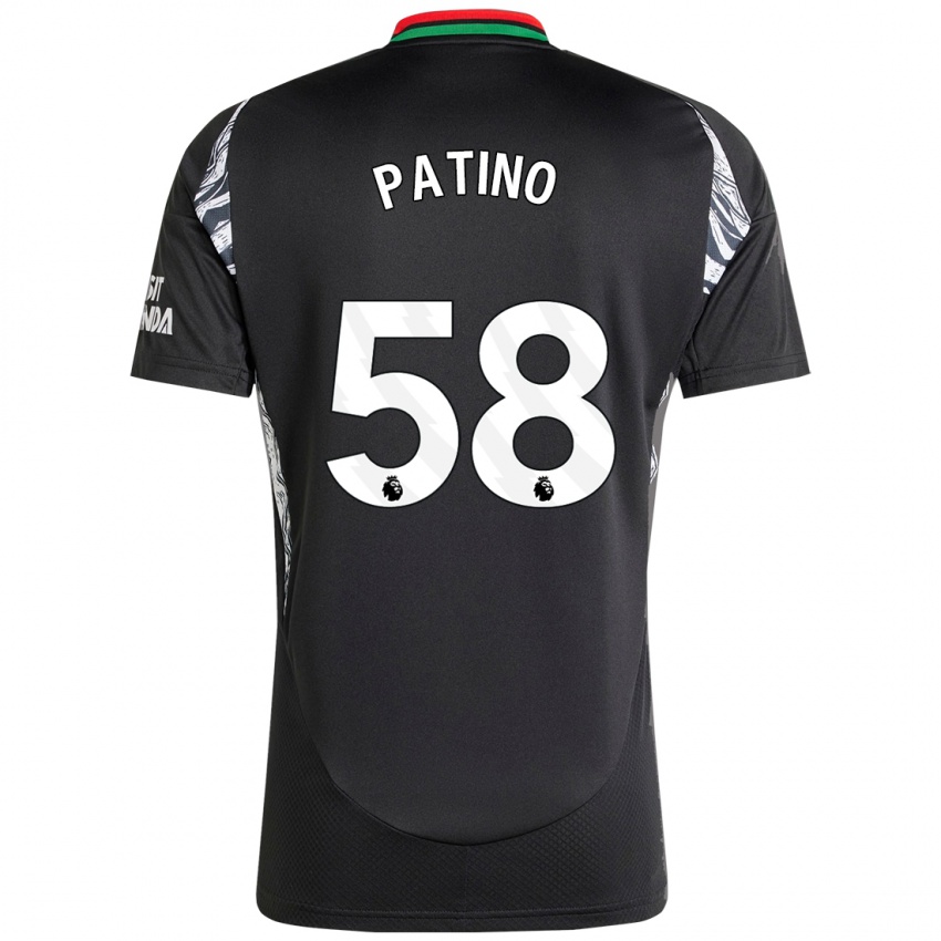 Dětské Charlie Patino #58 Černý Daleko Hráčské Dresy 2024/25 Dres