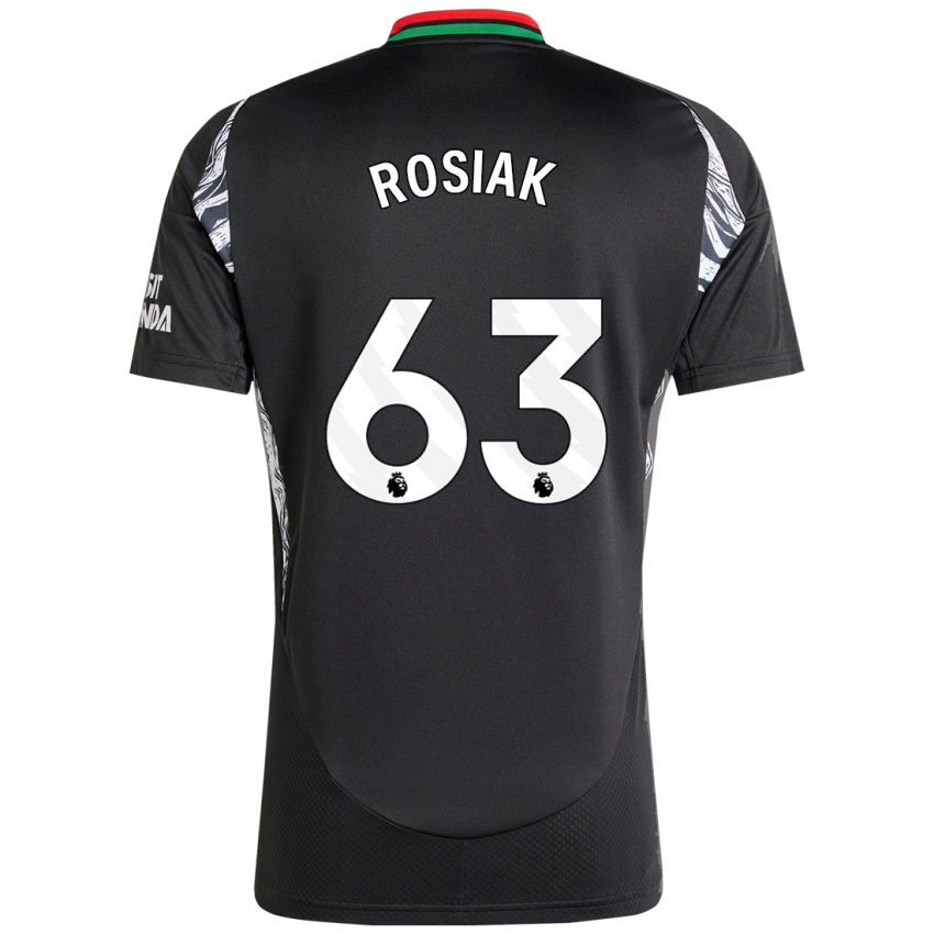 Dětské Michal Rosiak #63 Černý Daleko Hráčské Dresy 2024/25 Dres