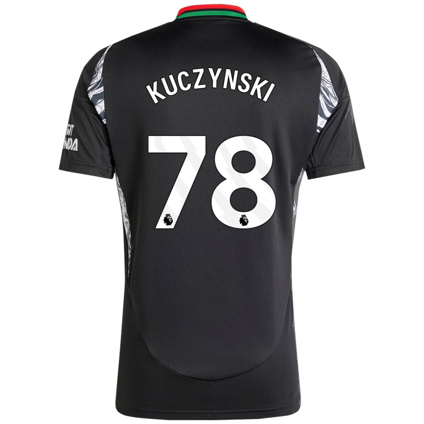 Dětské Max Kuczynski #78 Černý Daleko Hráčské Dresy 2024/25 Dres