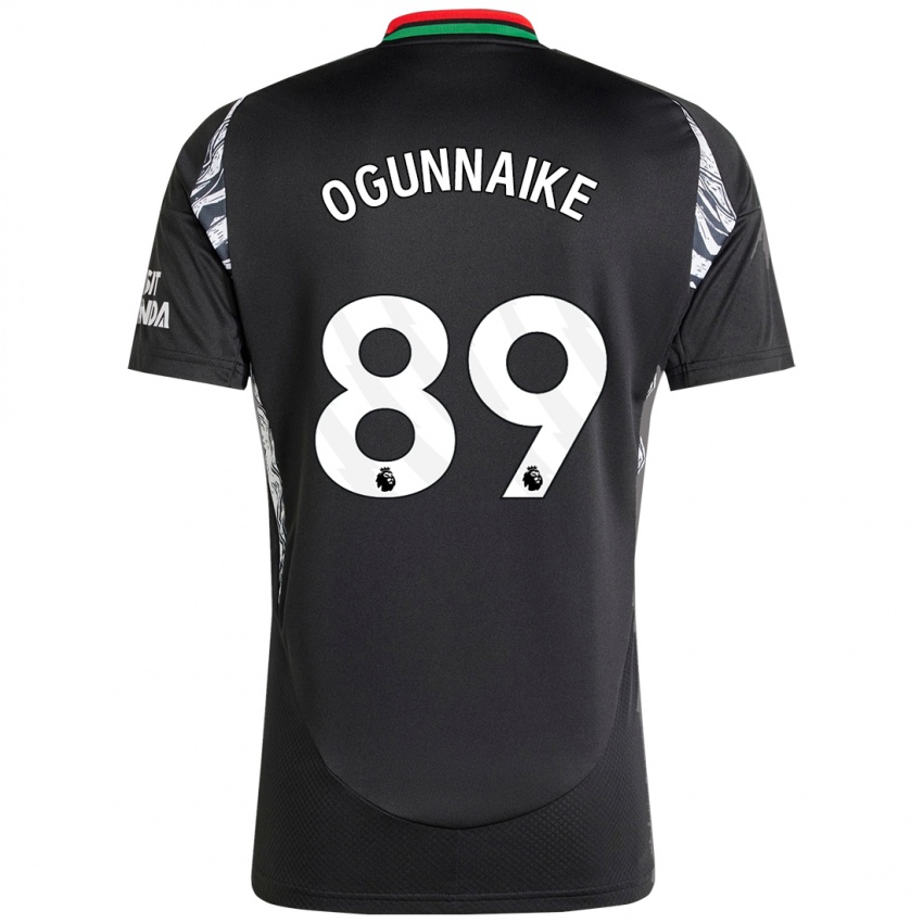 Dětské Josh Ogunnaike #89 Černý Daleko Hráčské Dresy 2024/25 Dres