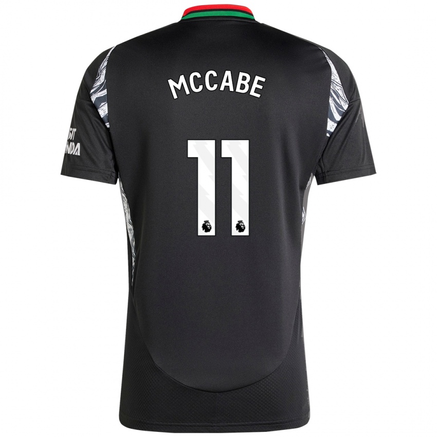 Dětské Katie Mccabe #11 Černý Daleko Hráčské Dresy 2024/25 Dres