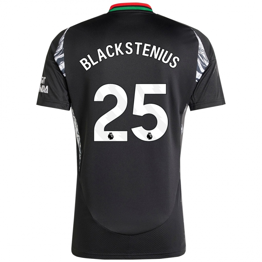 Dětské Stina Blackstenius #25 Černý Daleko Hráčské Dresy 2024/25 Dres