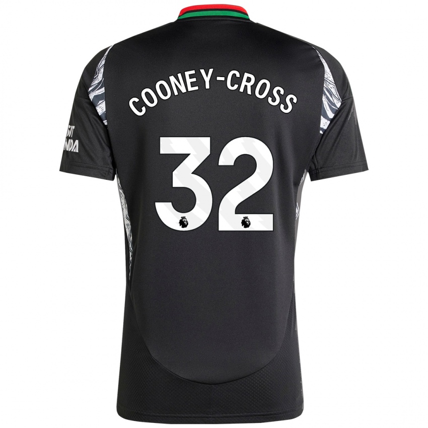 Dětské Kyra Cooney-Cross #32 Černý Daleko Hráčské Dresy 2024/25 Dres