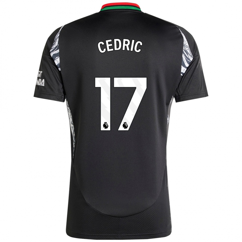 Dětské Cedric Soares #17 Černý Daleko Hráčské Dresy 2024/25 Dres